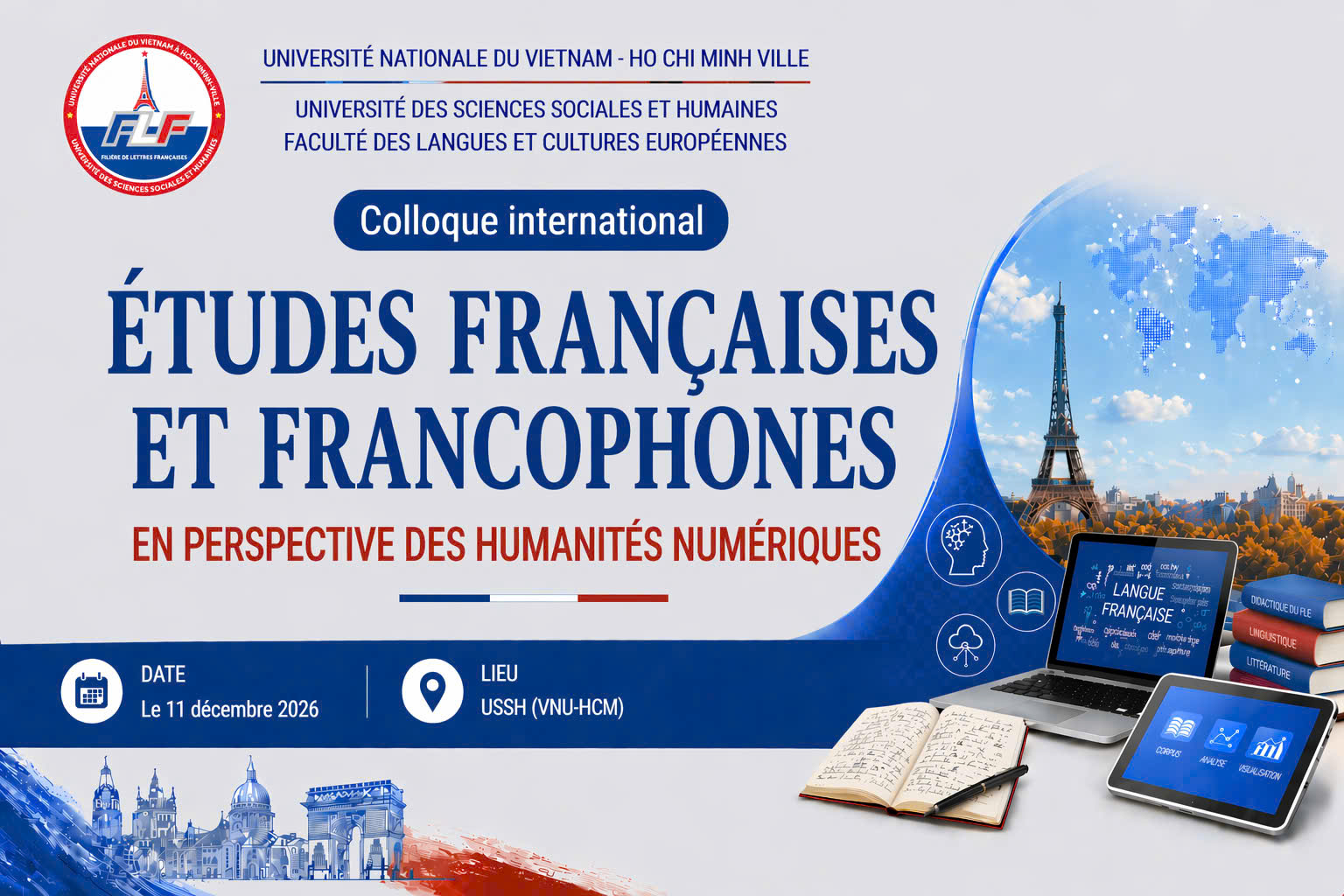 🎓 Appel à communications : colloque international en études francophones et humanités numériques