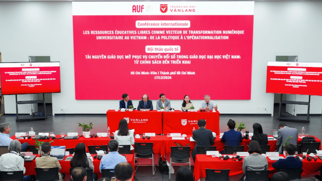 Hô Chi Minh-Ville : conférence internationale « Les Ressources éducatives libres comme vecteur de transformation numérique universitaire au Vietnam : de la politique à l’opérationnalisation »