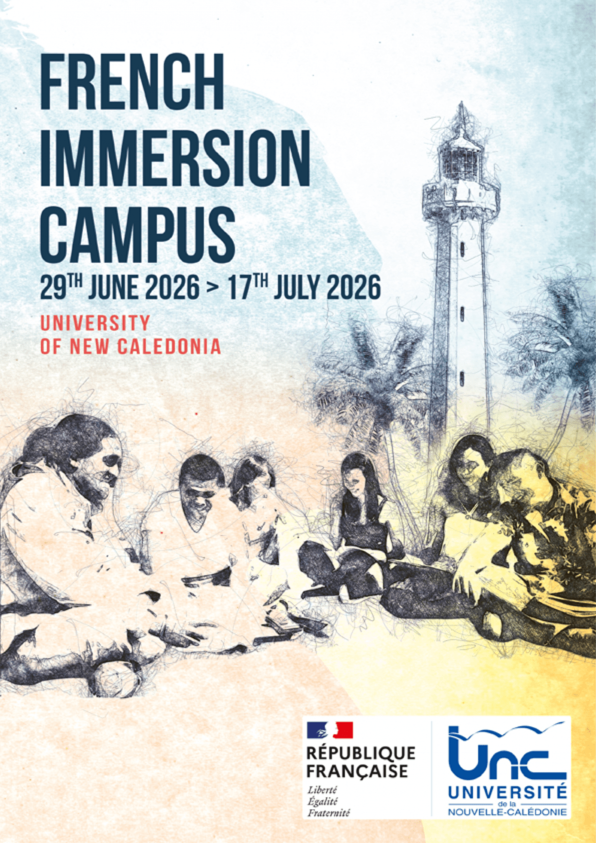 🌏 French Immersion Campus 2026 à l'Université de la Nouvelle-Calédonie