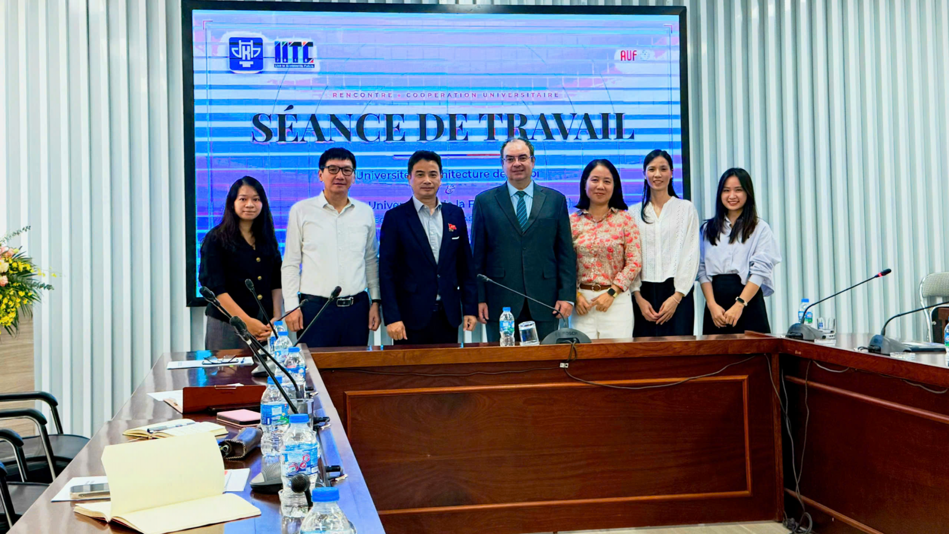 🎓🇻🇳 Rencontre avec la nouvelle gouvernance de l'Université d'Architecture de Hanoï (UAH)
