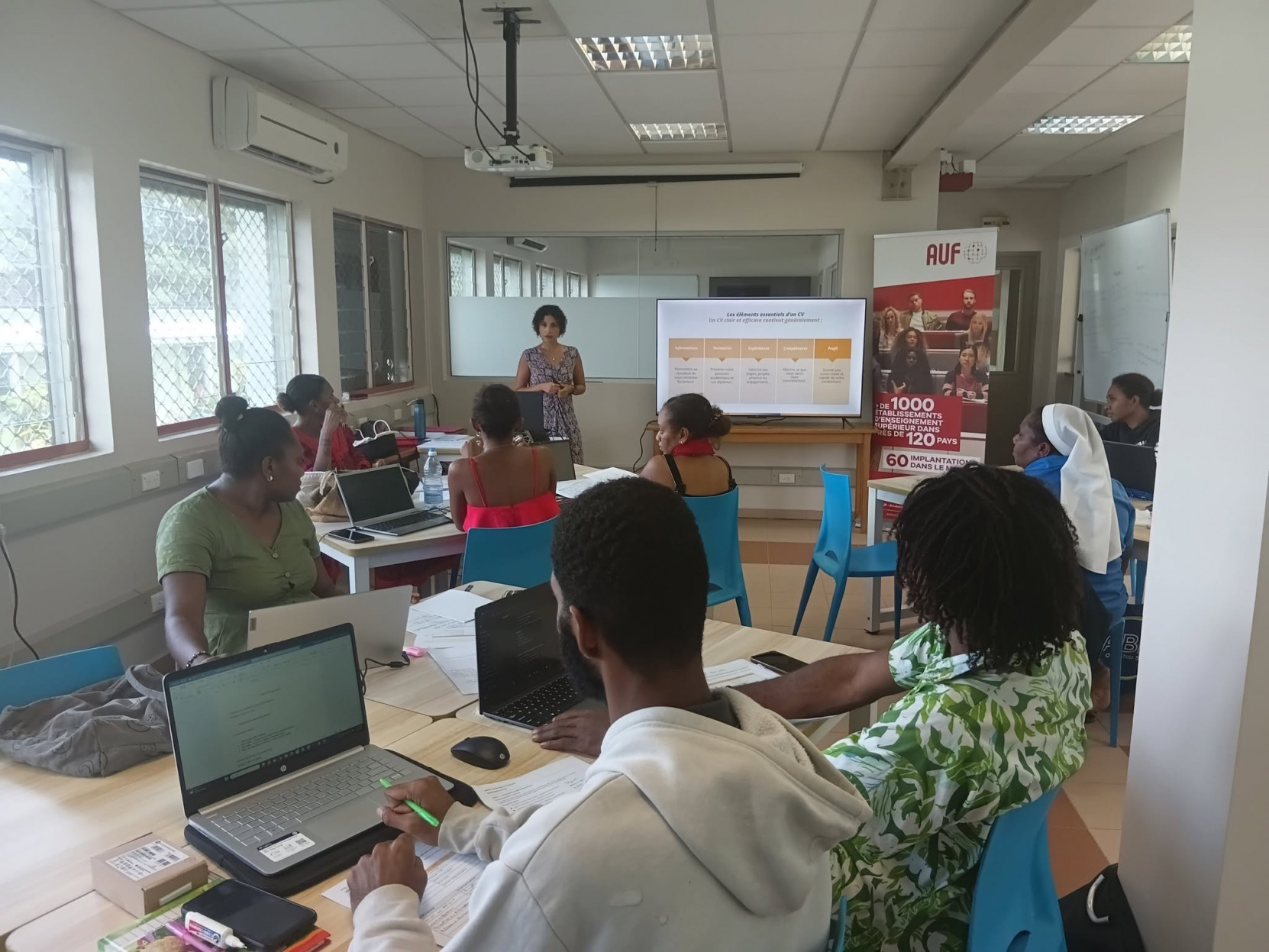 🎓 La formation « Insertion professionnelle » démarre à Port-Vila 🇻🇺